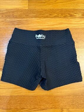 Booty by Brabants 3" Bike/Booty Shorts in Black - One Size Fits Most STRETCHY
